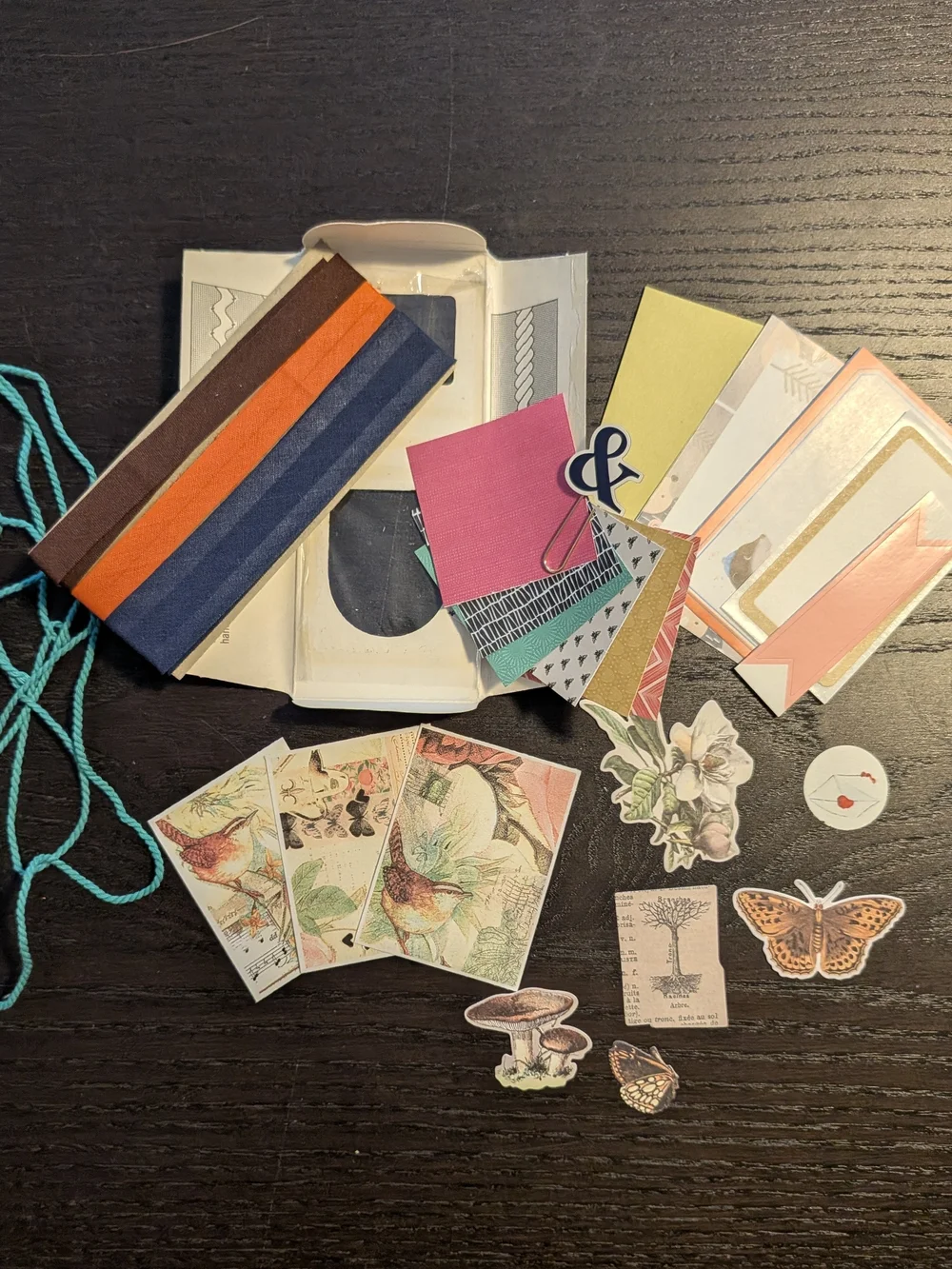 Set of 4 Junk Journal, Collage, Crafting Ephemera Bundles -- Set 1
